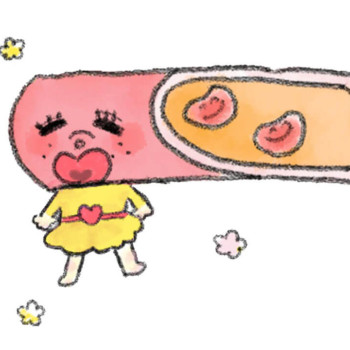 雑誌CLASSY 挿絵 角層ちゃん