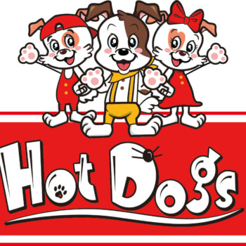 キッチンカーのロゴを頼まれキャラクターと共に作成